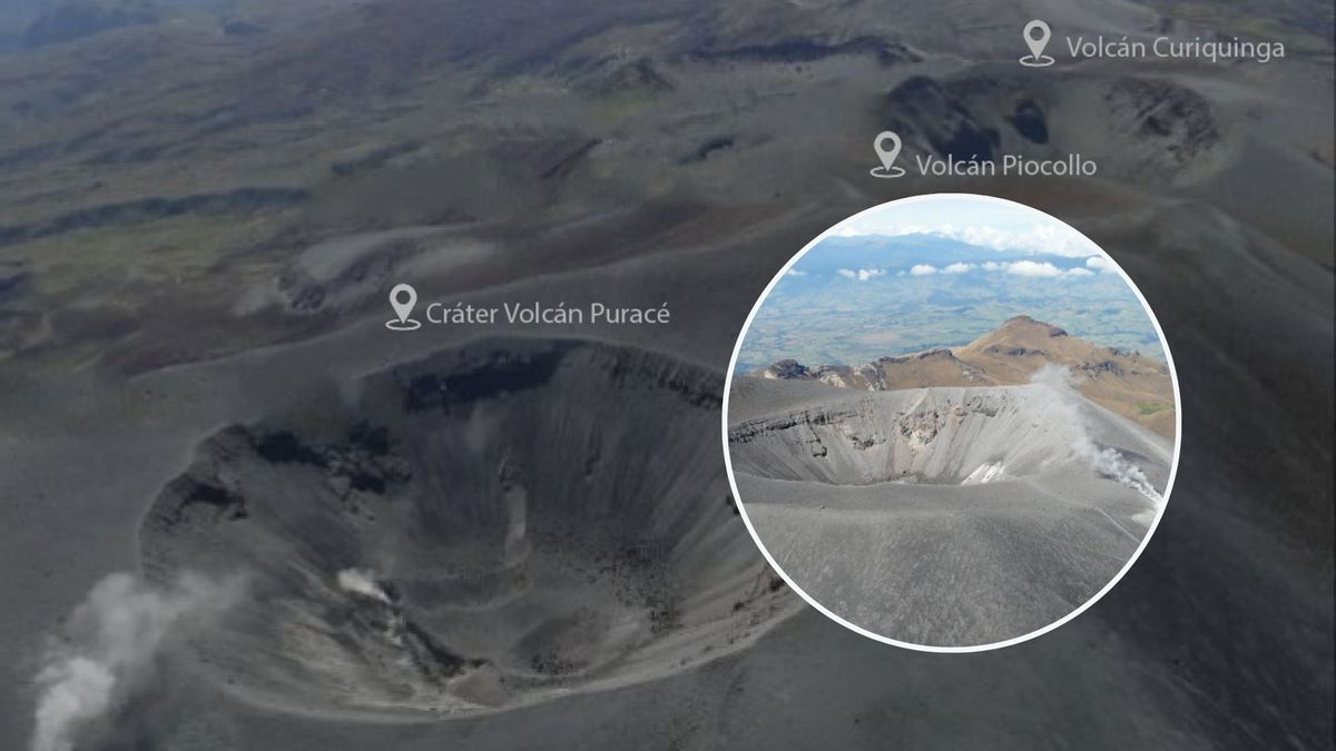 volcan purace hoy reportan emisiones de ceniza y sigue la alerta