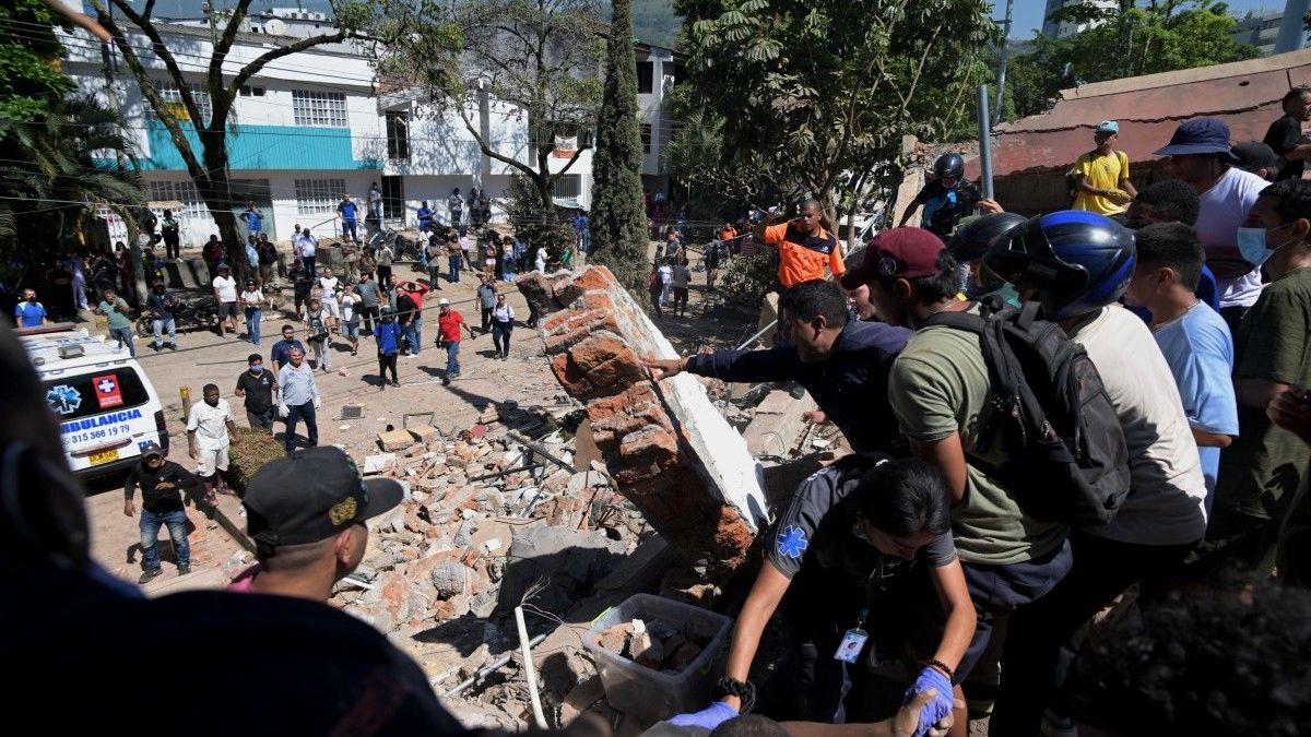 Afectaciones en Cali tras terremoto en Colombia