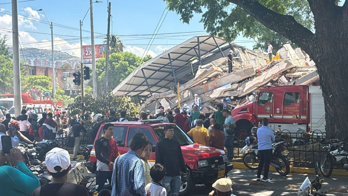 Varias edificaciones han colapsado en Cali