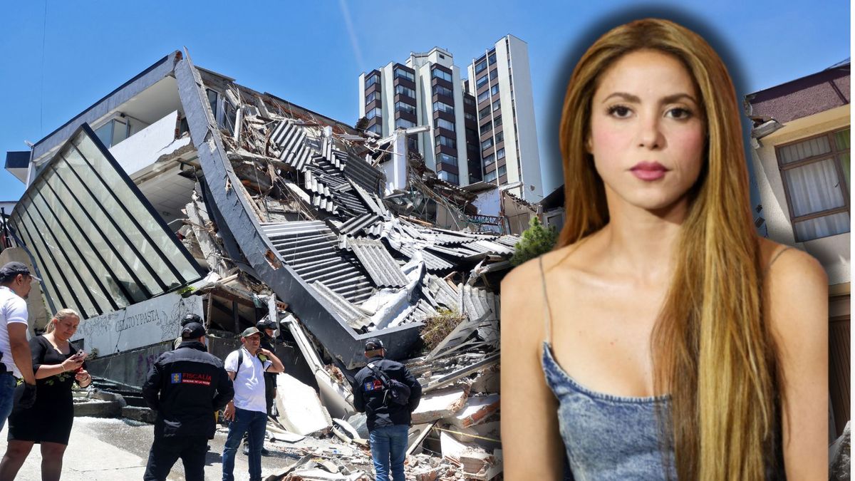 Shakira, conmocionada por terremoto en Colombia que deja más de un centenar de muertos.