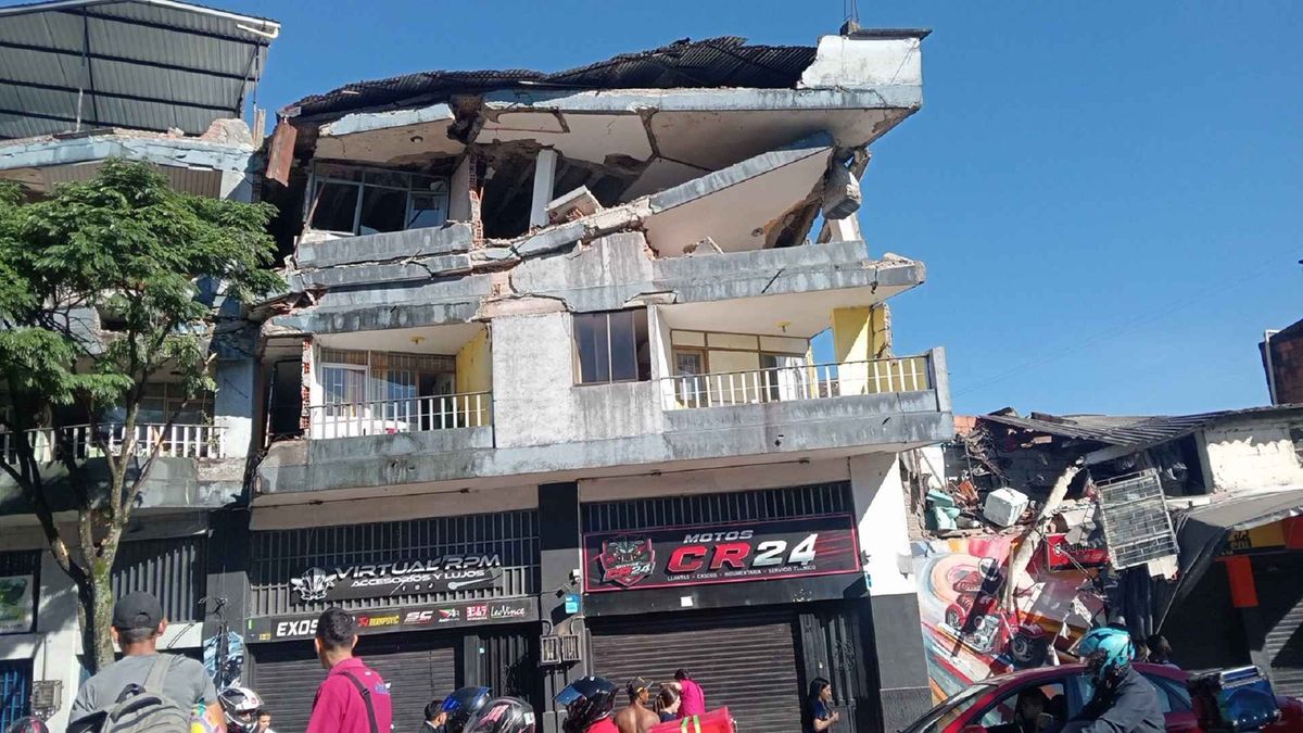 Casa afectada terremoto