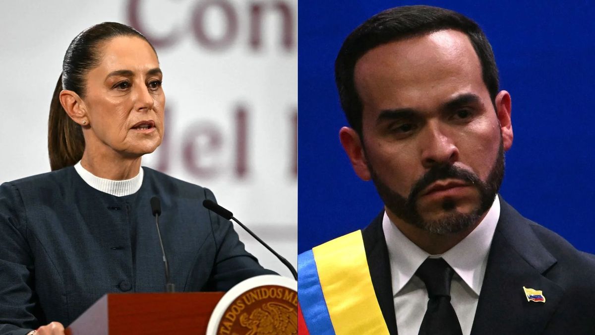 Presidentes de México y Colombia, Claudia Sheinbaum y Abelardo de la Espriella