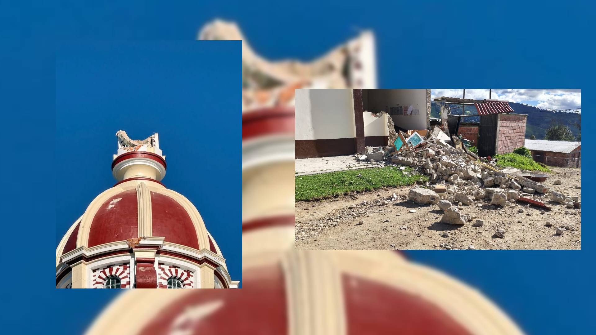 Roncesvalles, Iglesia Nuestra Señora del Carmen y la Iglesia San Juan Bautista, en Chaparral Tolima.