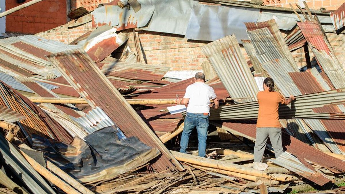 Estragos del terremoto en Pereira