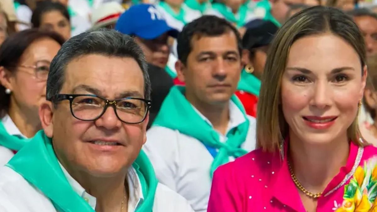 Jaime Dussán y Paola Palmariny