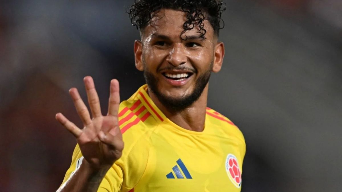 Luis Javier Suárez, delantero de la Selección Colombia
