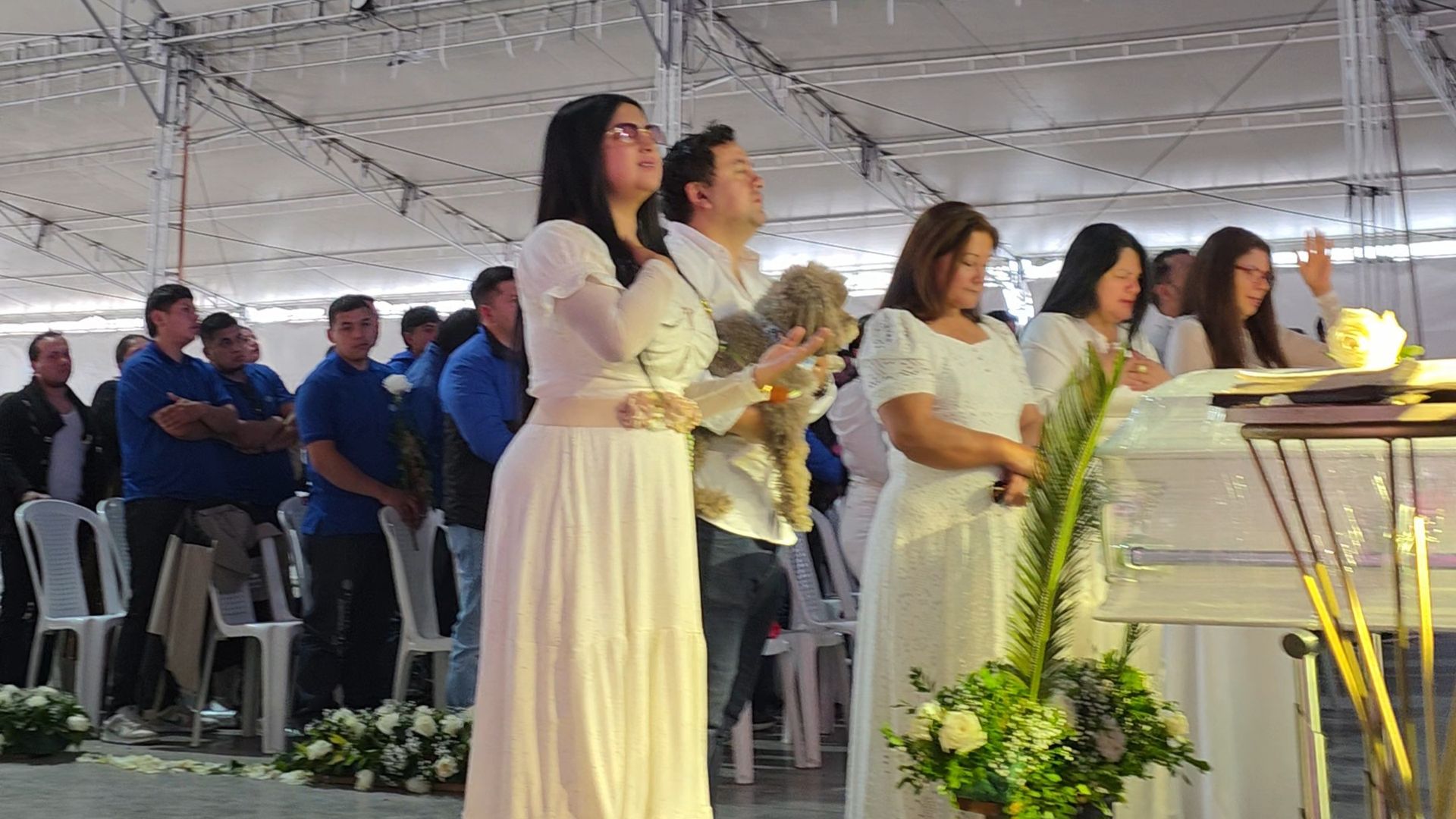 Homenaje a la vida de Lenny Ruiz Fernández en el Centro de Eventos Andino de la ciudad de Pasto