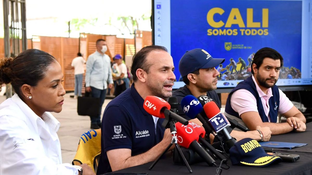 Alcalde de Cali, Alejandro Eder, habla sobre la reconstrucción de la ciudad