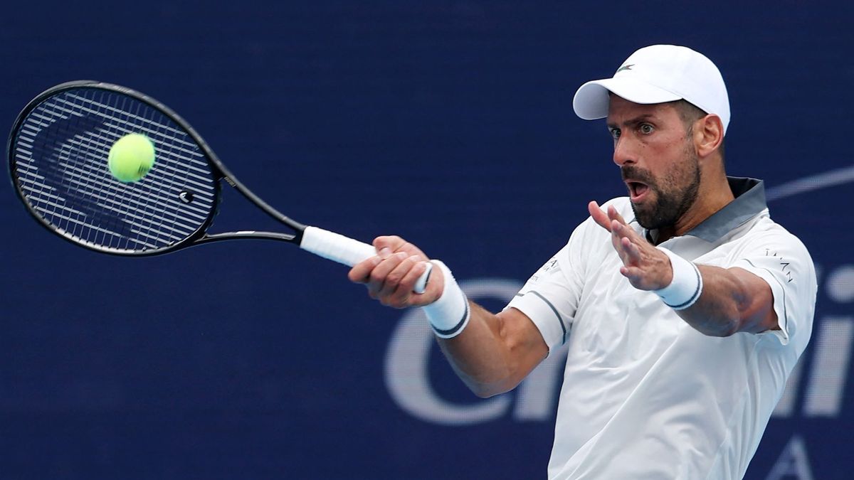 Novak Djokovic en el Masters de Cincinnati
