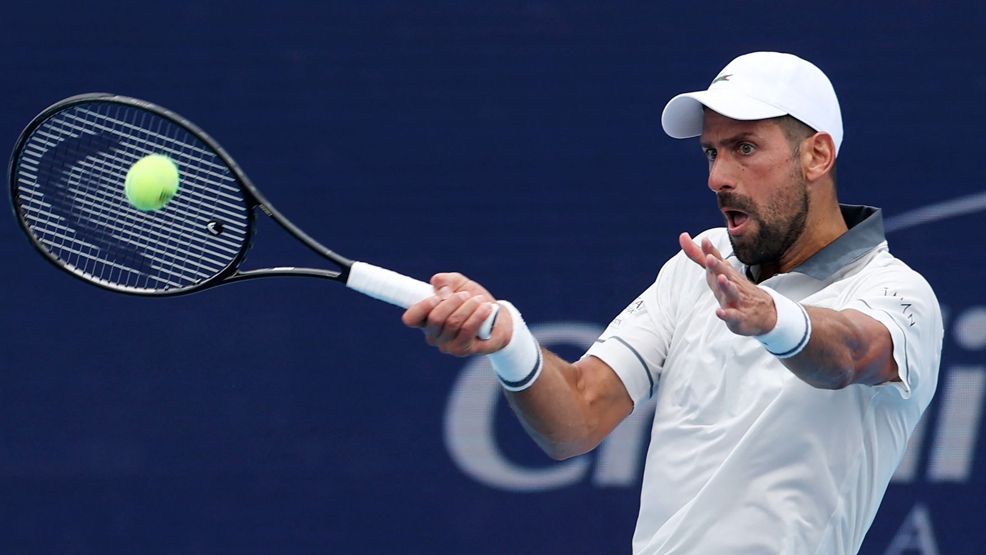 Novak Djokovic en el Masters de Cincinnati
