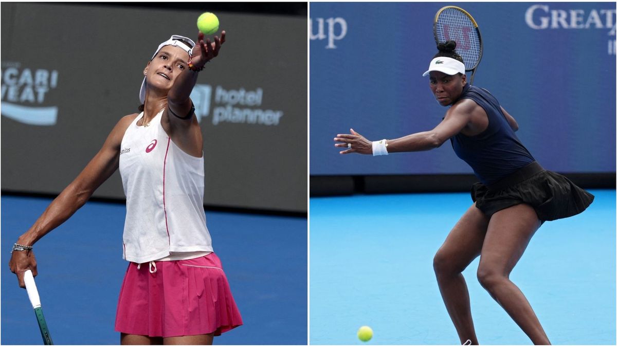 Emiliana Arango y Venus Williams, tenistas que participan en el WTA de Cincinnati