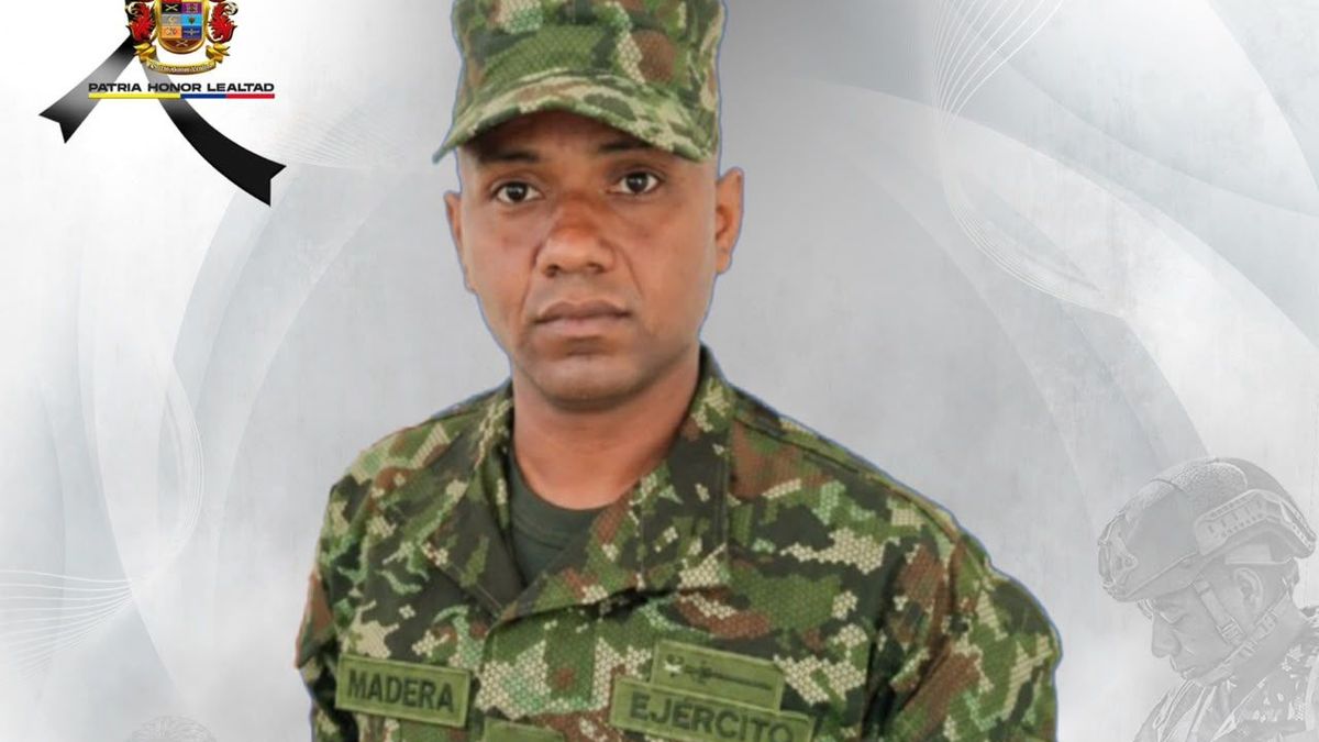 Neiver Madera Ricardo, soldado profesional asesinado en Ábrego