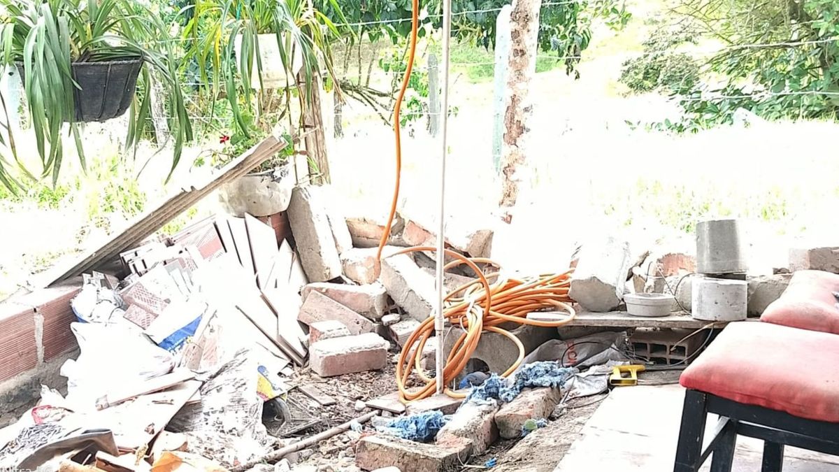 Así quedaron algunas viviendas en Bolívar, Valle