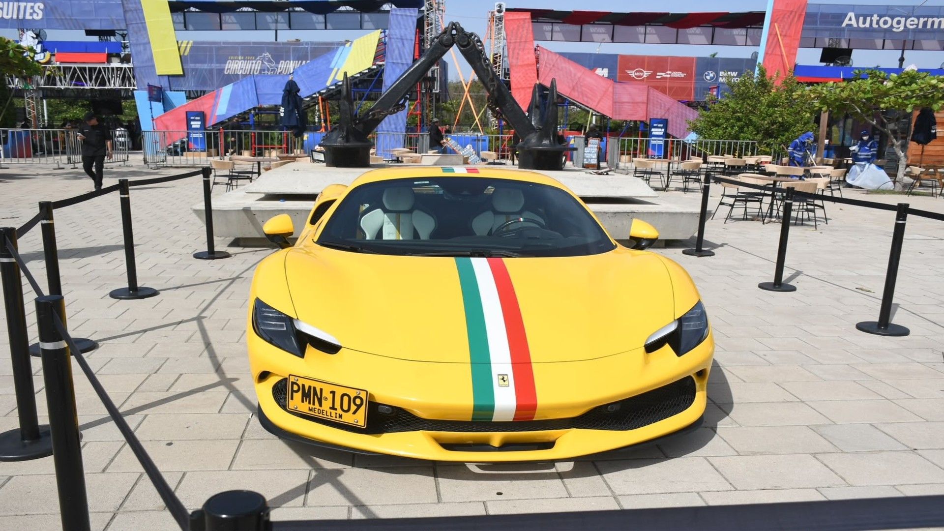 Carrera de automovilismo en Barranquilla