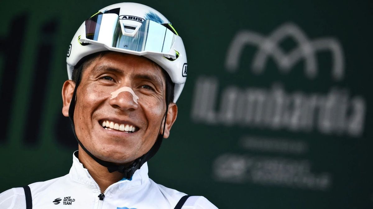 Nairo Quintana, ciclista colombiano del Movistar Team