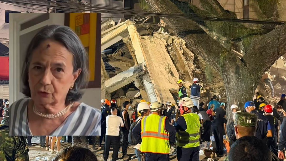 Doña Helena Jaramillo sobrevivió al colapso del edificio Cantabria en Cali
