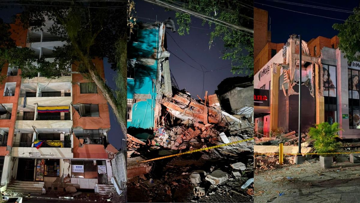 Así quedaron decenas de edificios en Cali