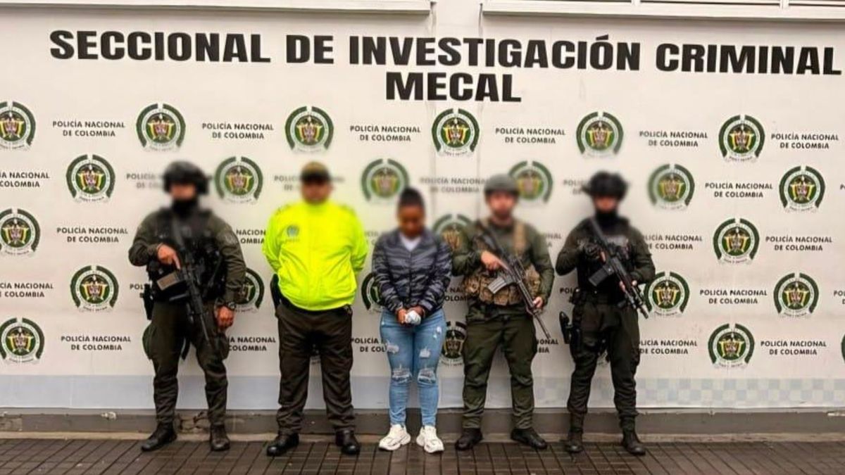 Capturan a alias Claudia, señalada cabecilla de finanzas de la estructura criminal de Iván Mordisco