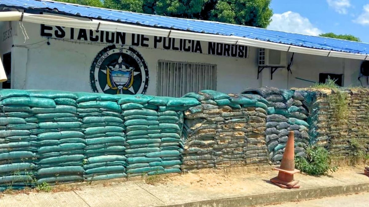 Ataque a Estación de Policía en Norosí, sur de Bolívar