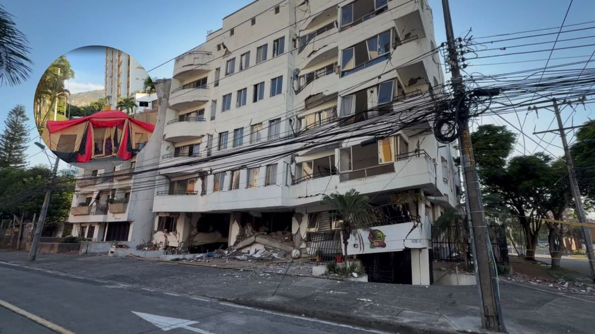 el edificio archinie de cali se encuentra en riesgo de colapso