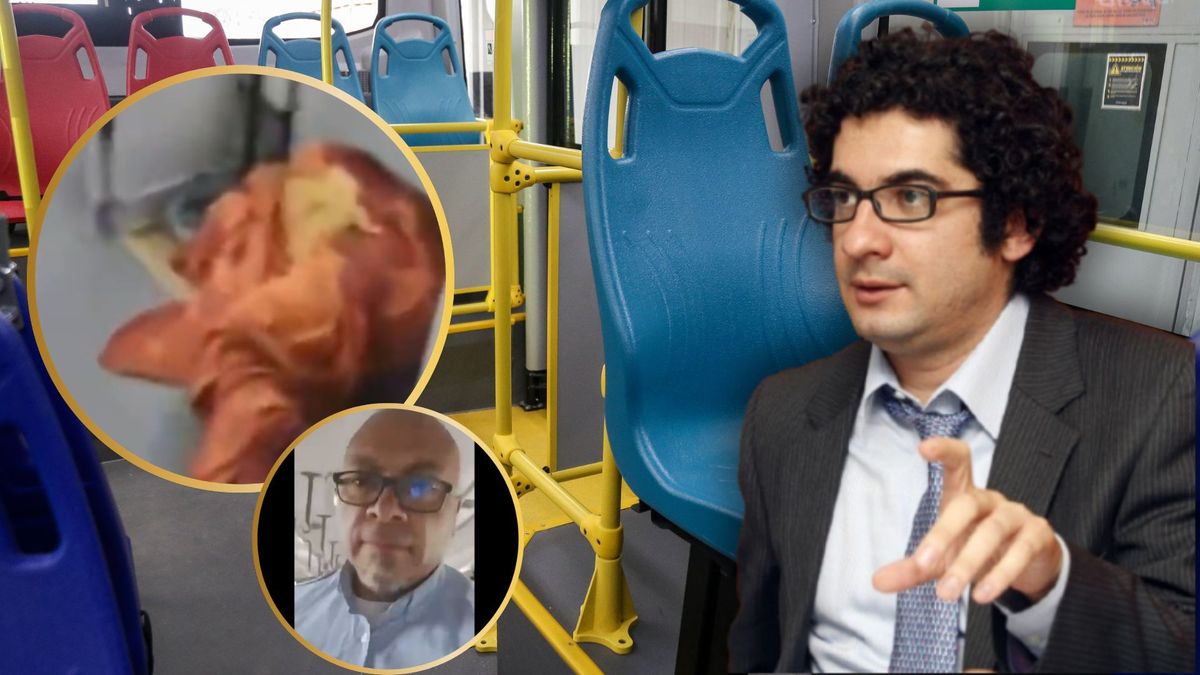 El secretario de Integración Social de Bogotá, Roberto Angulo, le llamó la atención al conductor que llamó la atención sobre Transmilenio.