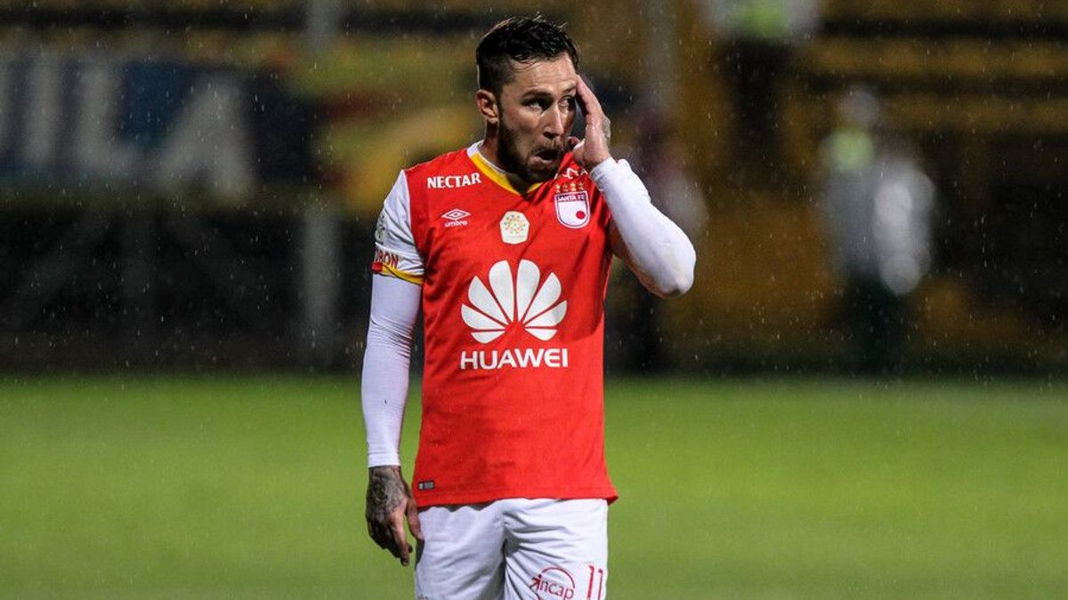 Jonathan Gómez, ex futbolista de Santa Fe en 2016 y 2017