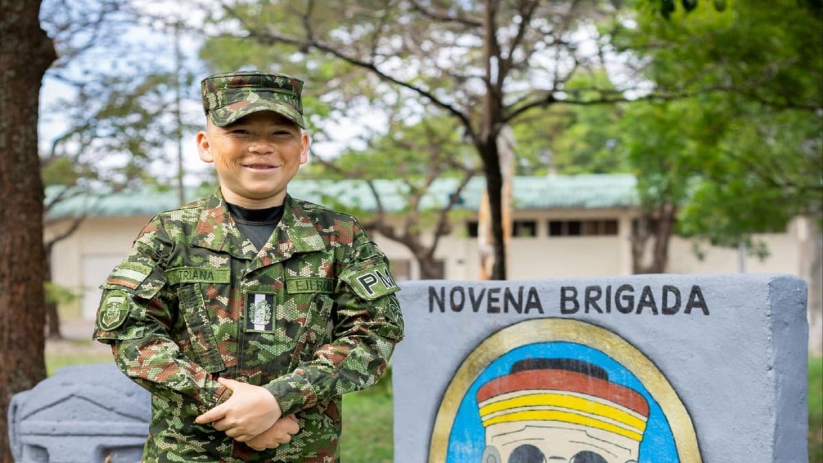 Jaime Triana, soldado huilense