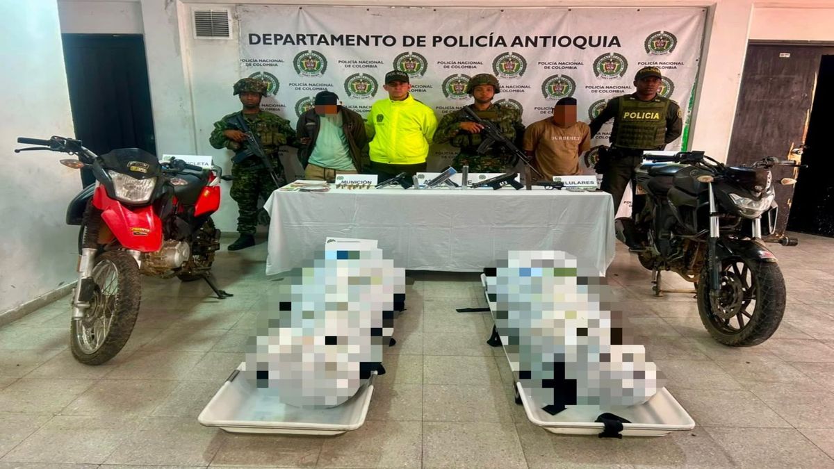Abatidos y capturados del Clan del Golfo en Salgar, Antioquia
