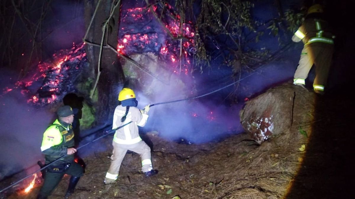 cundinamarca incendios forestales conflagraciones agosto provocados alerta septiembre octubre