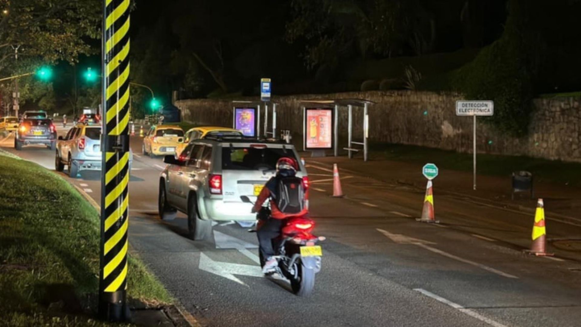 Las cámaras de fotomultas suelen detectar cuando se superan los 50 kilómetros de velocidad.