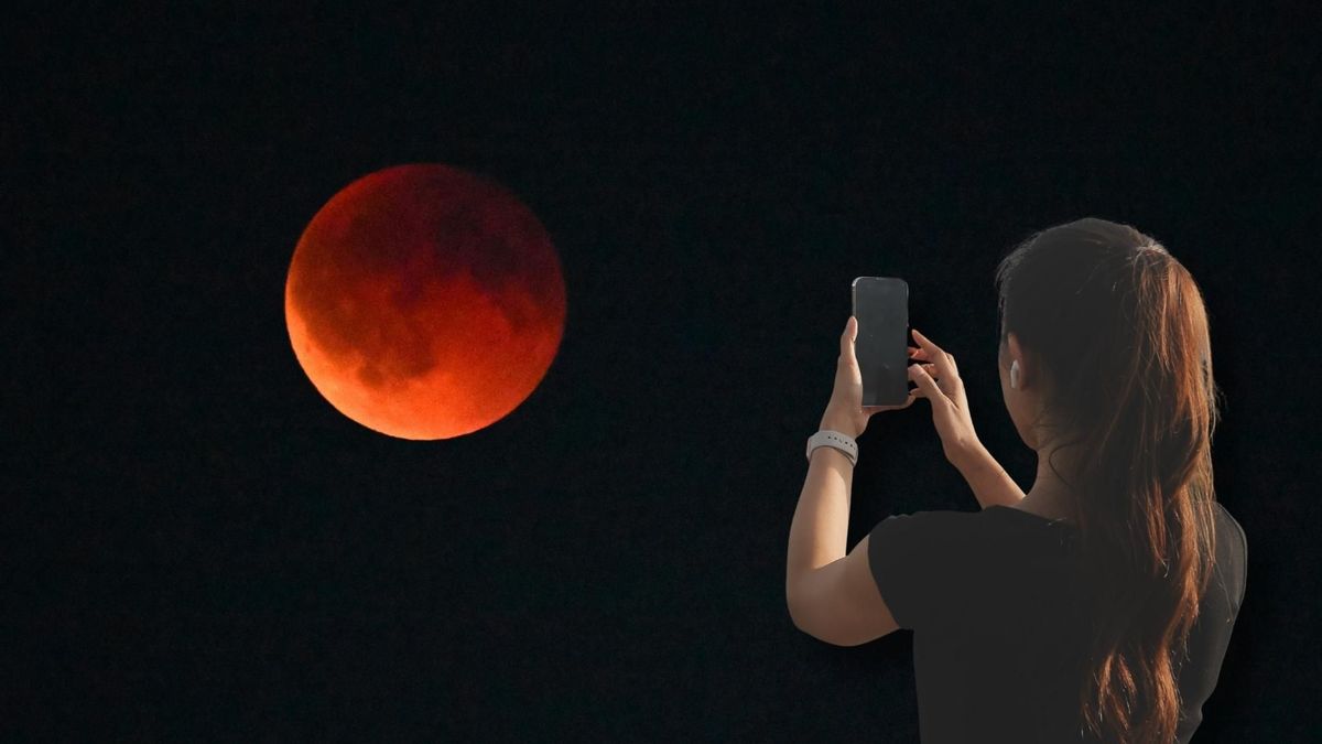 La luna de sangre podrá observarse y fotografiarse desde distintos lugares.