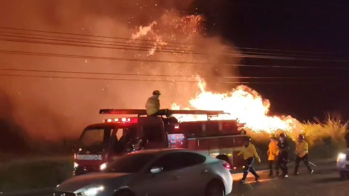 Incendio Forestal en Popayán