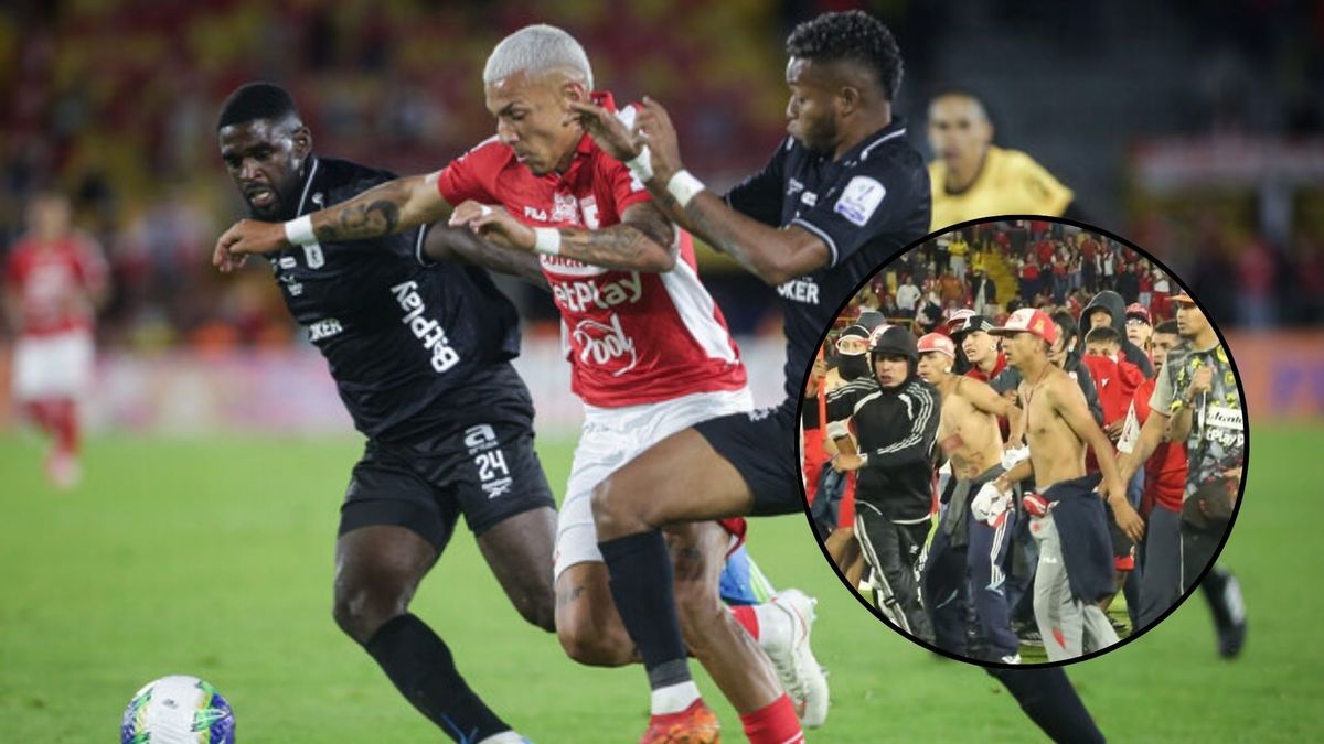 sanciones para hinchas del america por desmanes en el campin