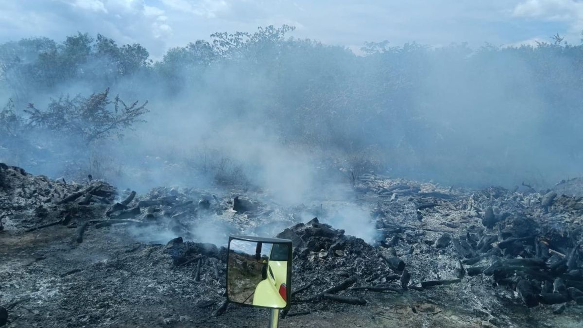 Las autoridades continúan enfrentando incendios en varias partes de Colombia.