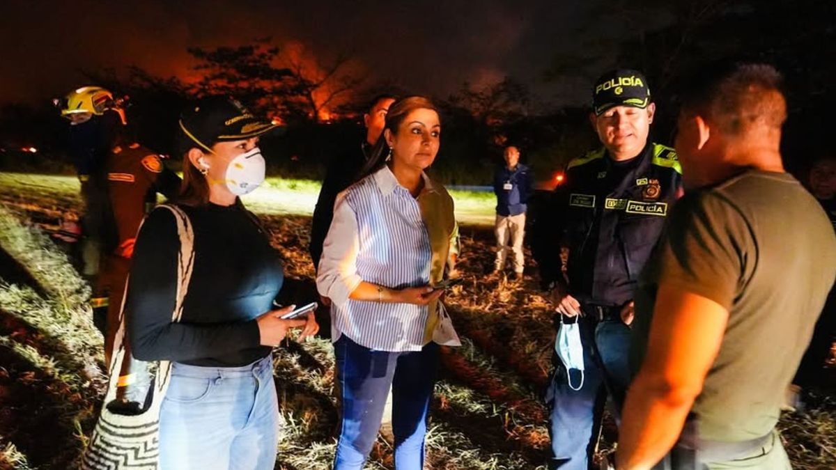 Adriana Matiz incendios Tolima