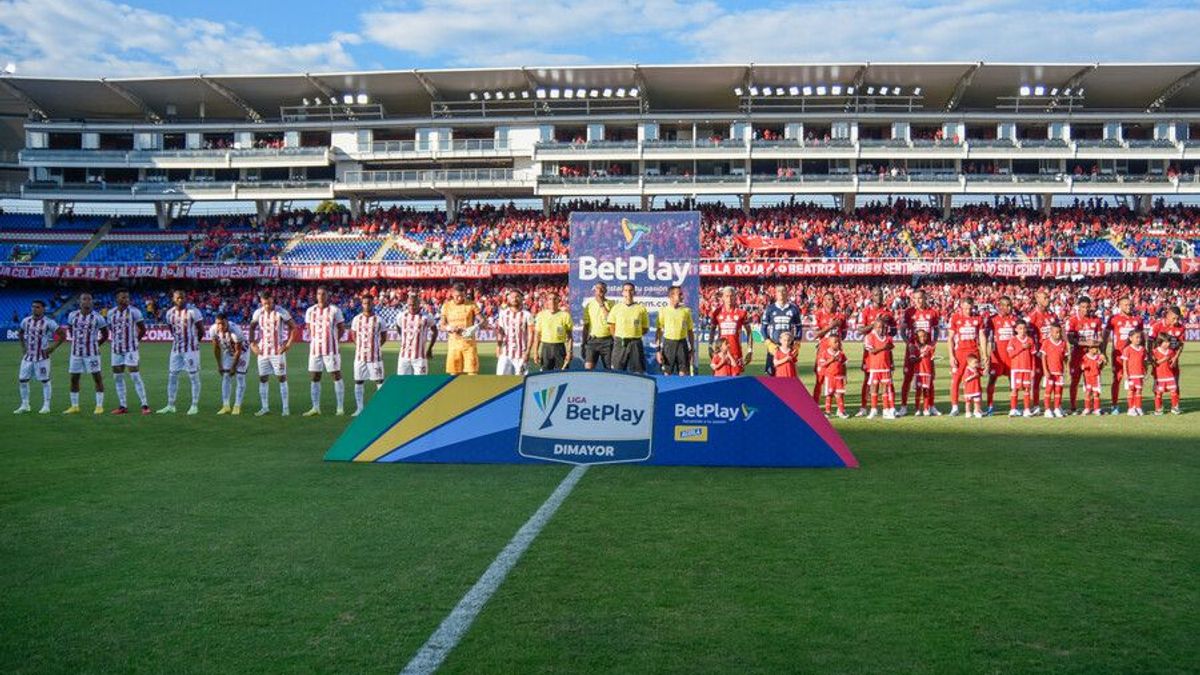 Estadio Pascual Guerrero de Cali en un partido del América