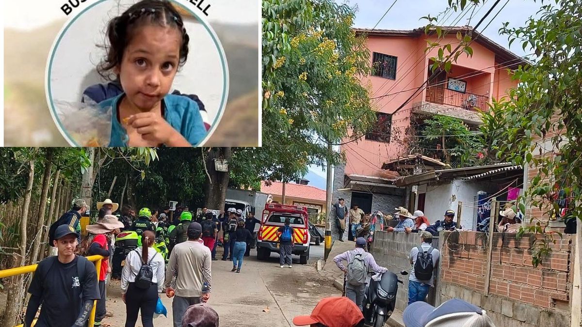 Operativo de Búsqueda Michelle Dayana de 6 años en Buritica Antioquia