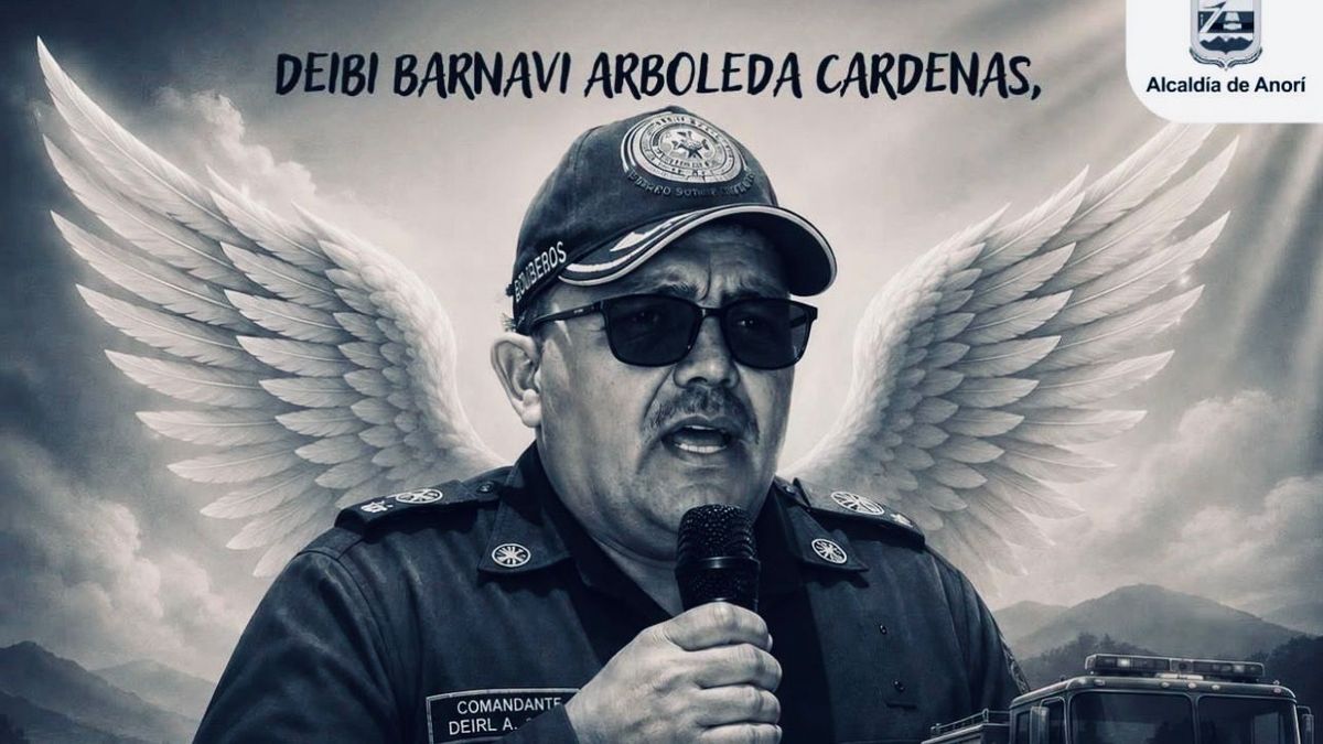Deibi Barnavi Arboleda Cárdenas - comandante de bobmeros de Anorí asesinado