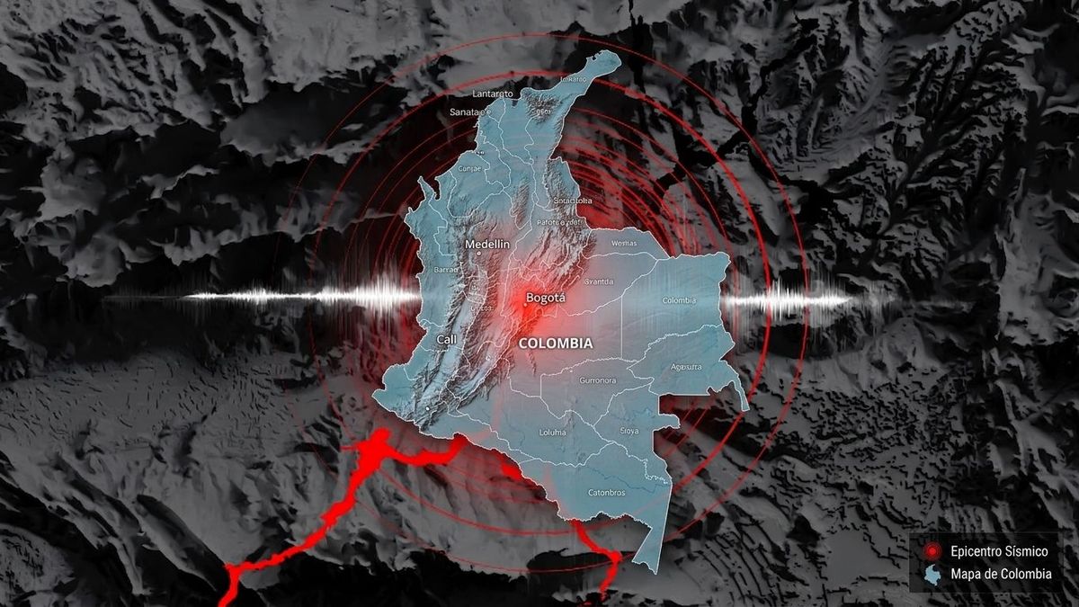 Temblores en Colombia, registros del Servicio Geológico Colombiano