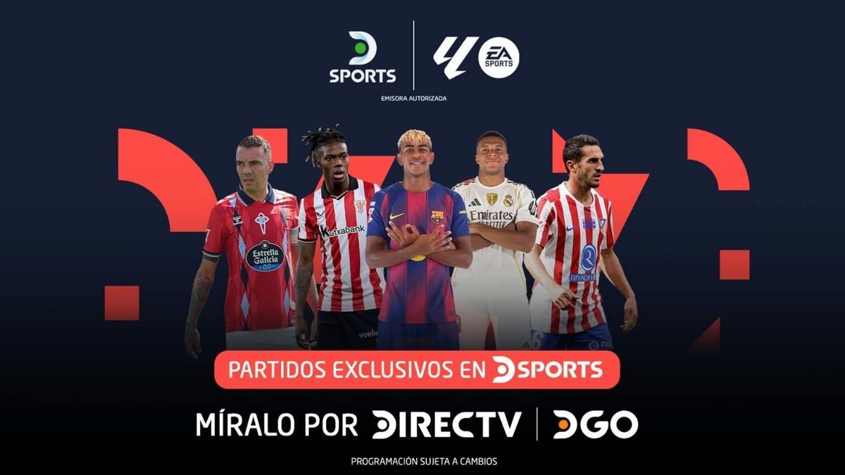 Partidos de la liga española por DirecTV y DGO
