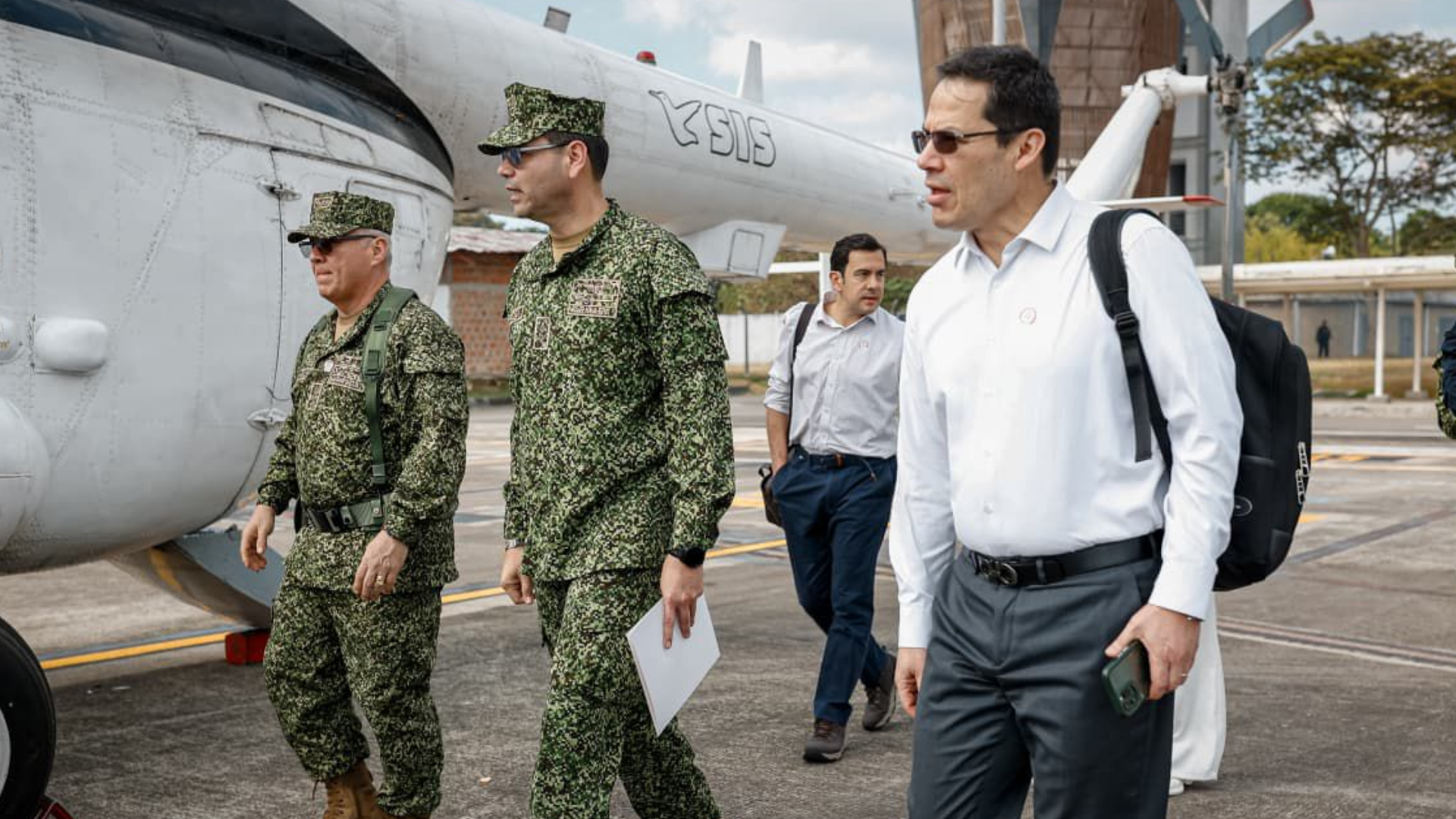Viceministro para la estrategia y Planeación, general (r) Ruddy Rodríguez.