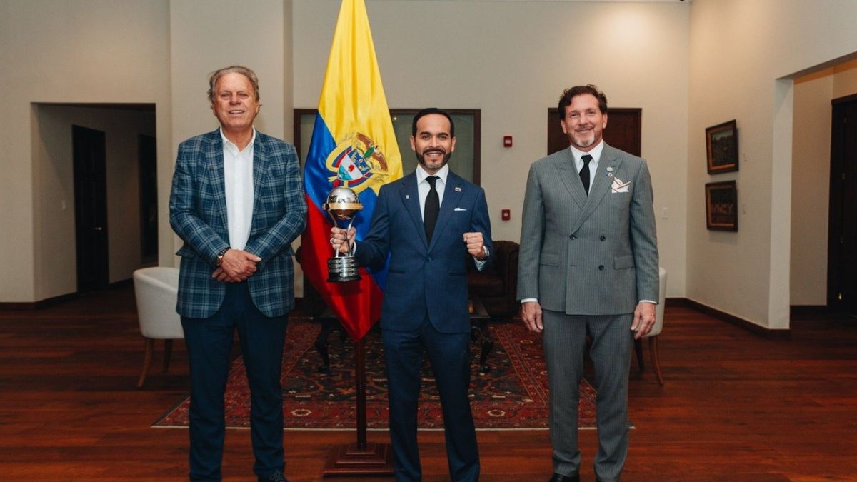 Reunión del presidente con la Conmebol
