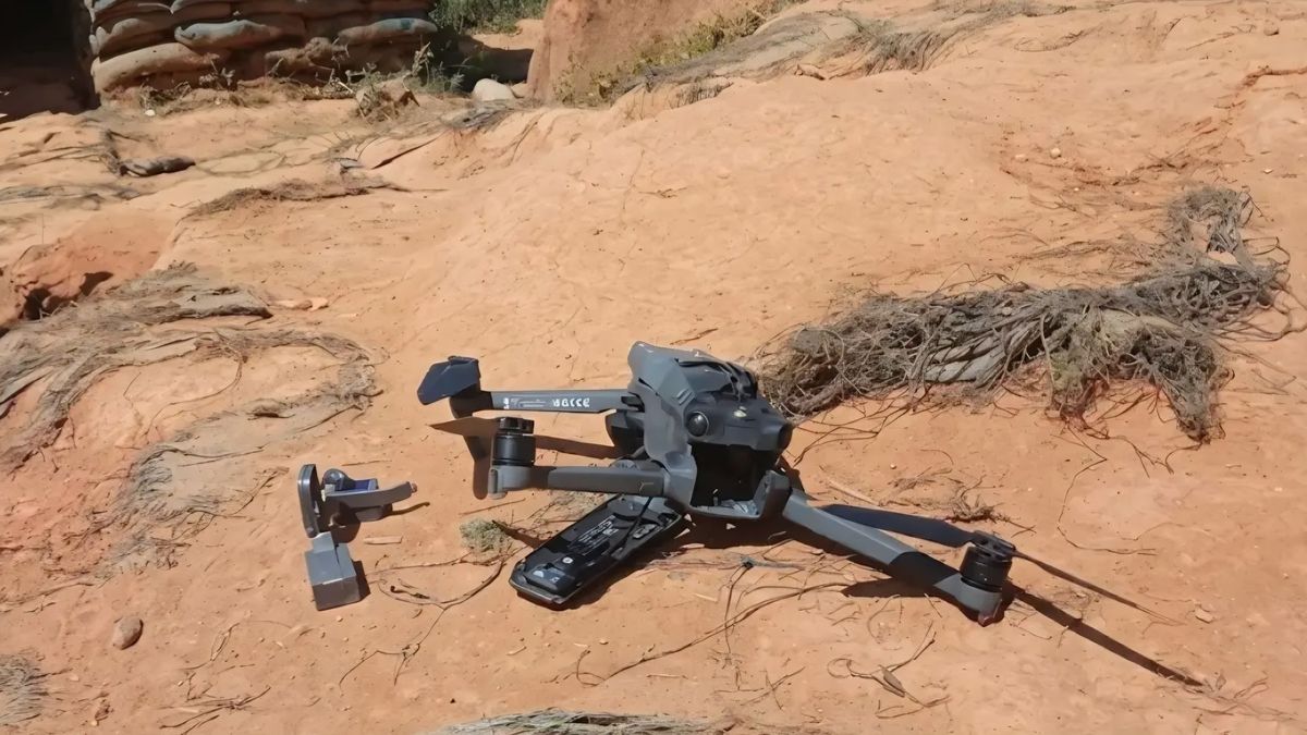 Ataque con drone en el municipio de Caloto (Cauca).