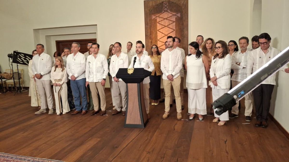 Consejo de Ministros de Abelardo de la Espriella, en Barranquilla