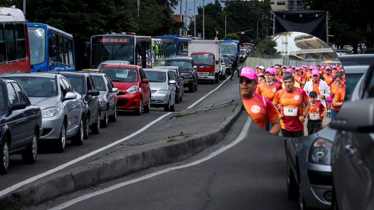 Cierres viales en Bogotá HOY domingo 30 de agosto