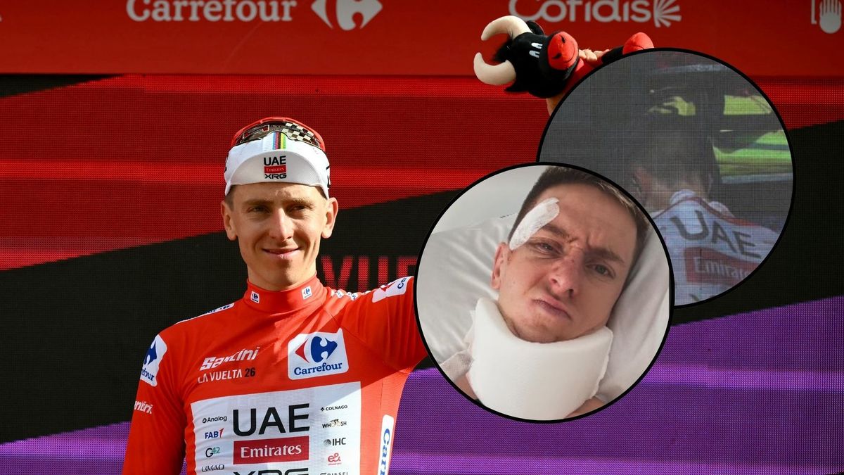 vuelta a espana 2026 pogacar reapace tras accidente asi se encuentra