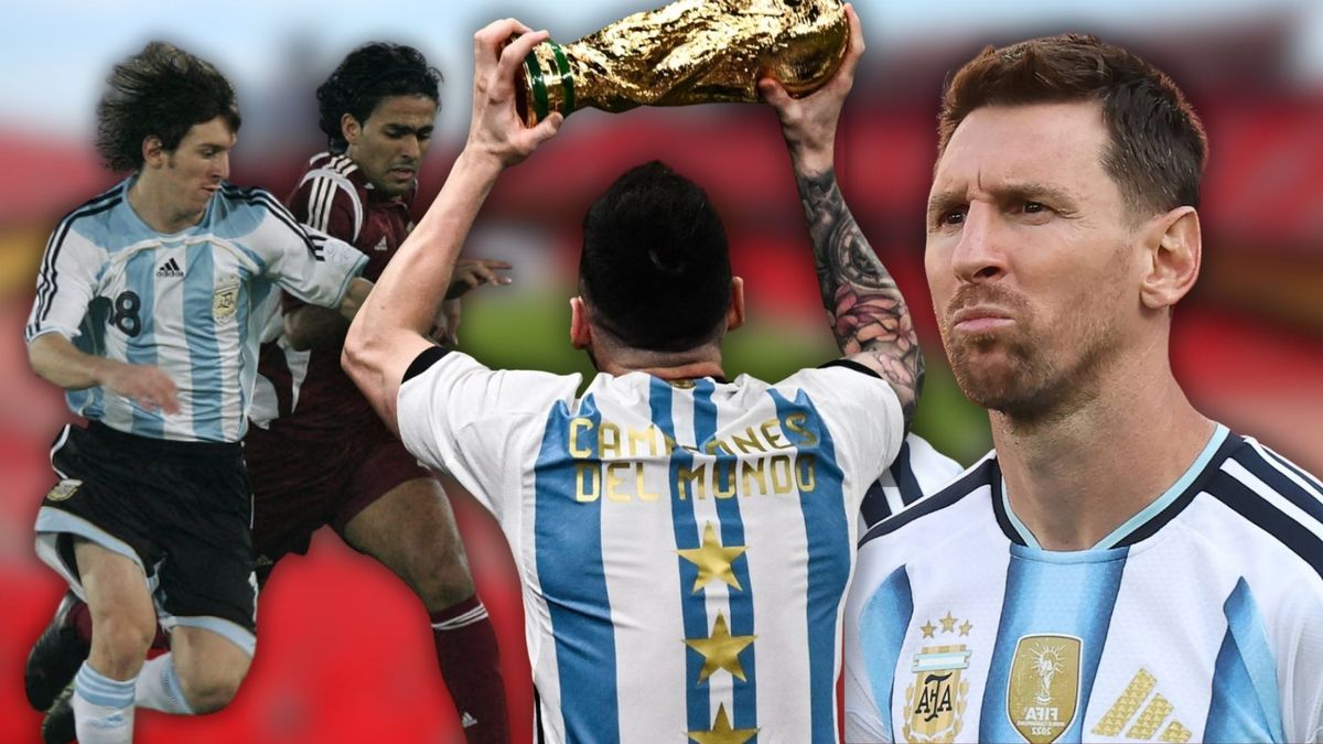 Messi estuvo alrededor de veinte años defendiendo los colores de su selección.