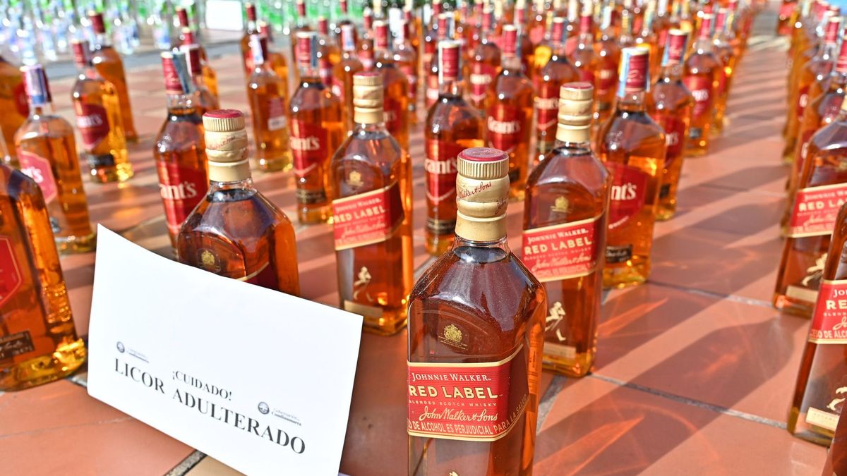 Licor adulterado