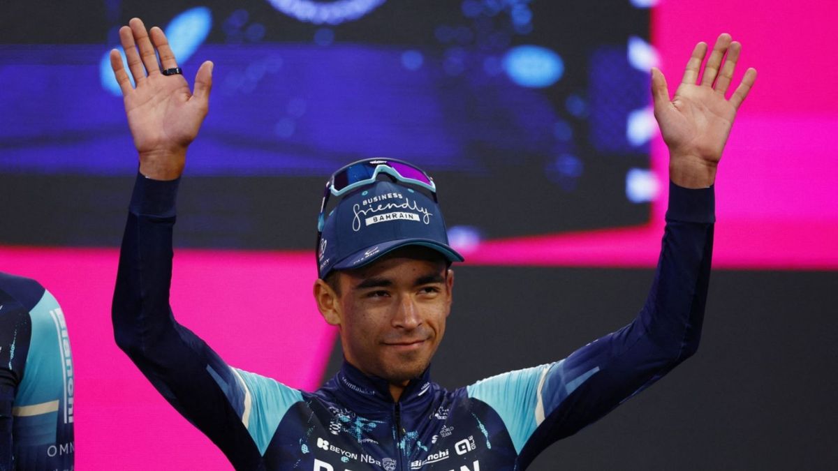 Santiago Buitrago, líder parcial de la clasificación de la montaña en la Vuelta a España