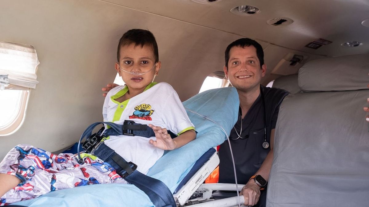 Lucas Murillo llegó a Santander para recibir atención médica por su condición cardíaca.